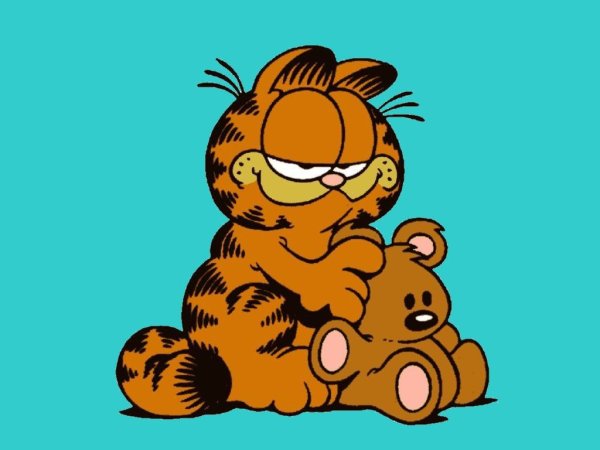 Гарфилд рисунок герои