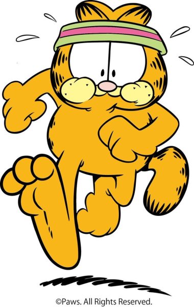 Гарфилд без фона