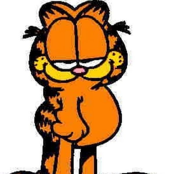 Гарфилд нарисовать