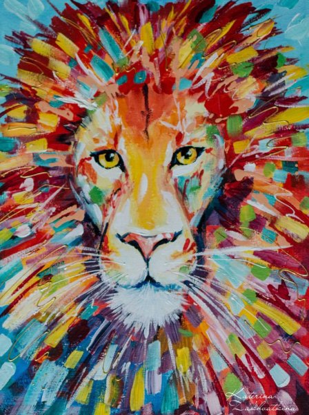 Яркая живопись