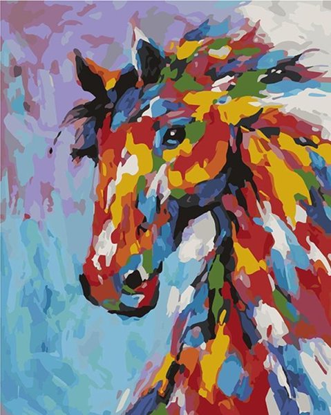 Яркие картины акрилом