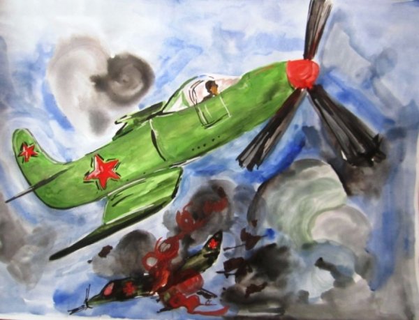 Рисунки на военную тему