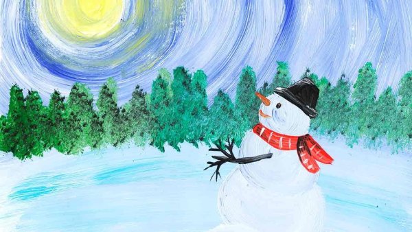 Няшный Снеговик