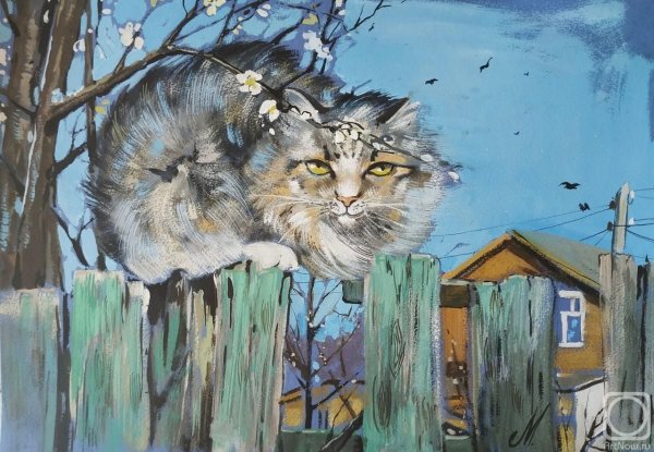 Котики картины художников