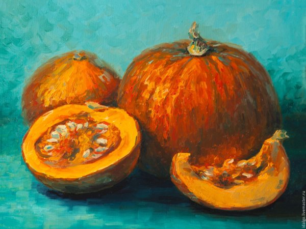 Тыква живопись