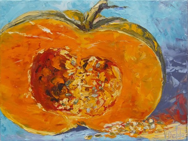 Тыква живопись