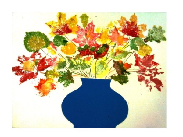 Осенний букет для детей