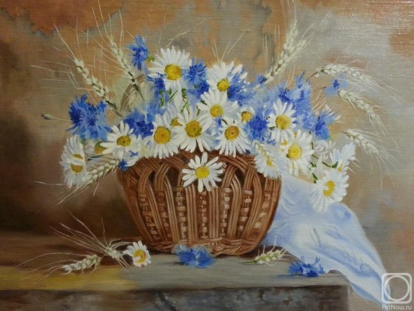 Ромашки и васильки