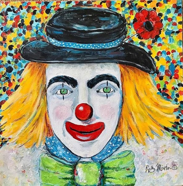 Портрет клоуна