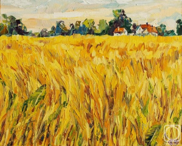 Аркадий пластов поле пшеницы