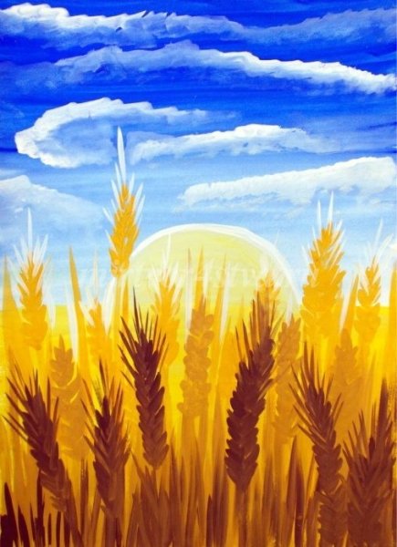 Панно с колосками