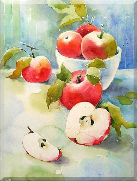 Мария Стежко акварель