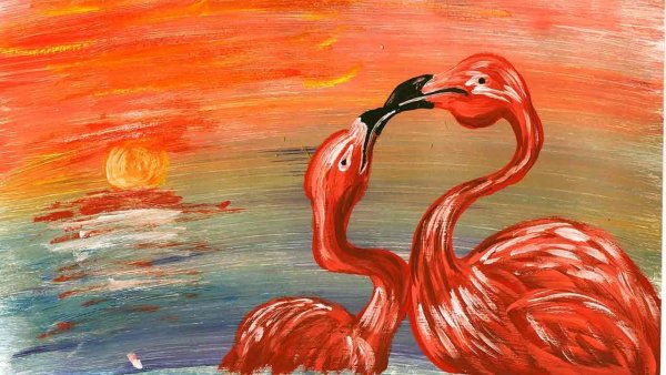 Легкие рисунки гуашью для новичков