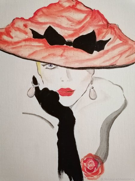 Женщина в шляпе