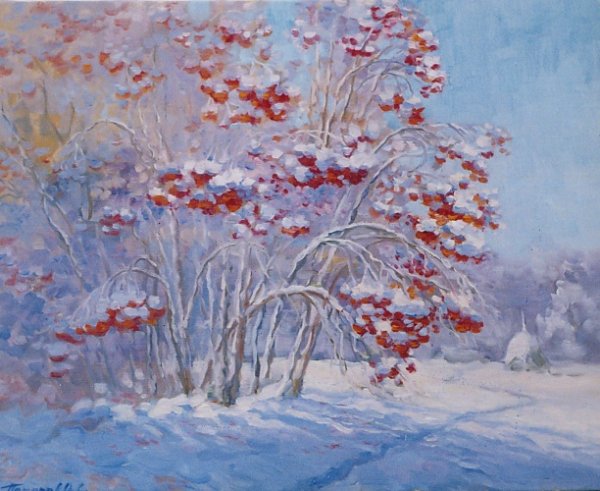 Художник Демиденко Сергей рябина