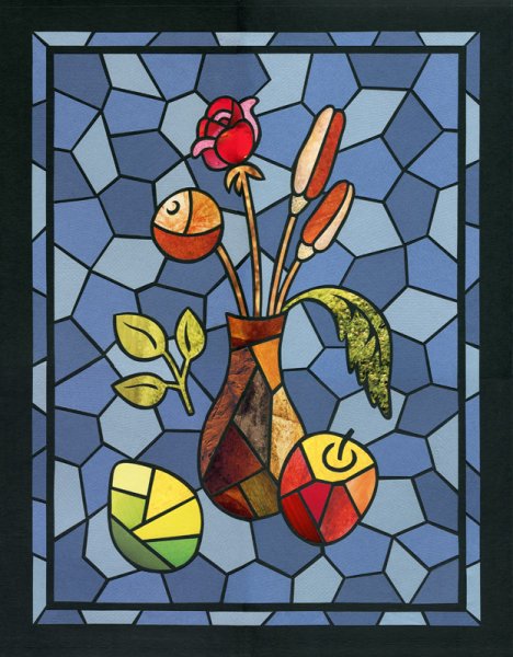 Витраж композиция