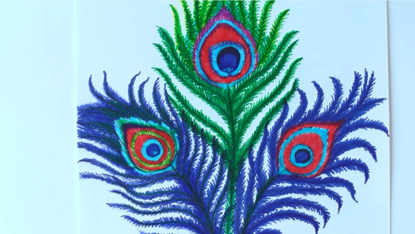 Рисунки цветными карандашами