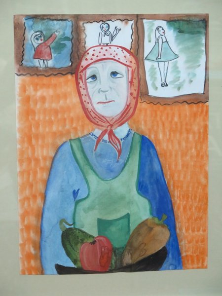 Детские рисунки бабушки