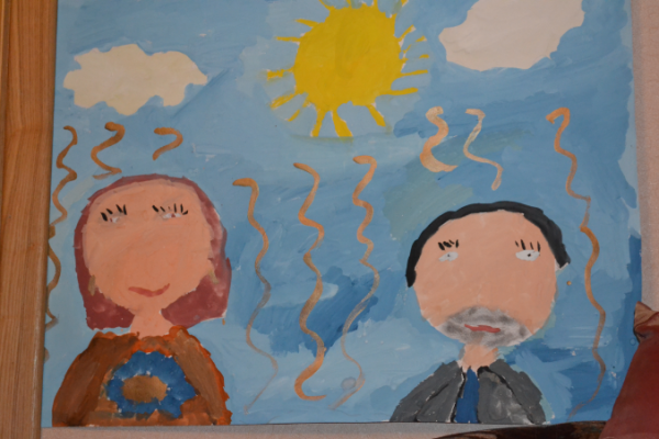 Нарисовать портрет бабушки для детей