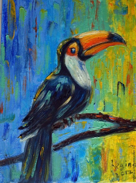 Тукан мастихином