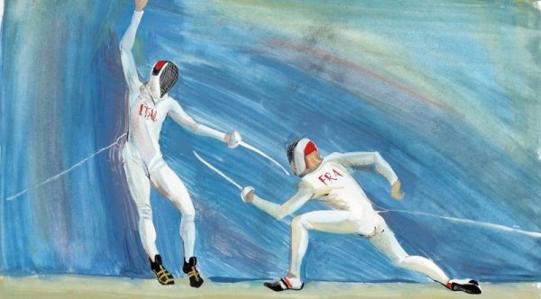 Образ спортсмена в изобразительном искусстве