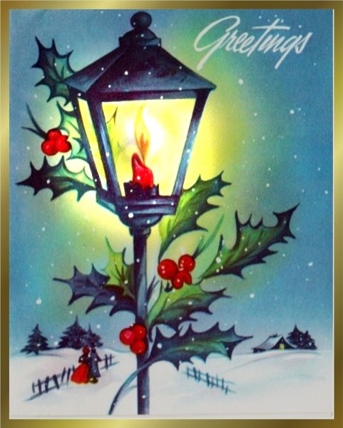 Простые Рождественские картины