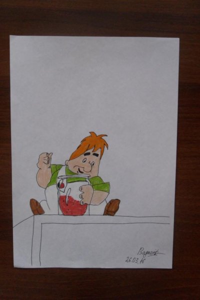 Как нарисовать Карлсона