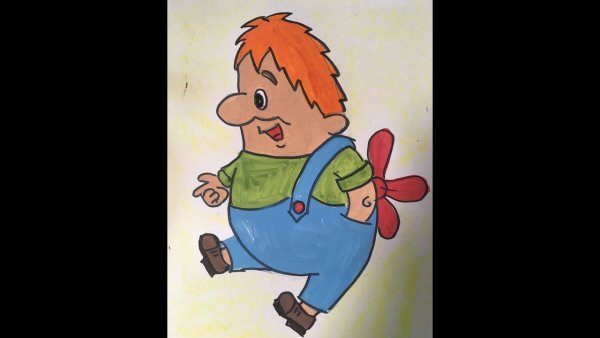 Малыш и Карлсон иллюстрации