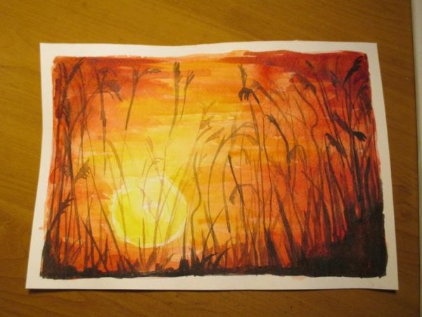 Пейзаж легкий