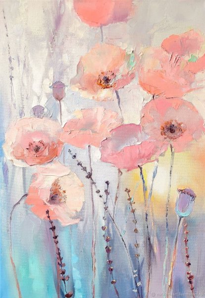 Картины в пастельных тонах