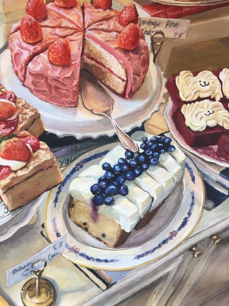 Сладости гуашью