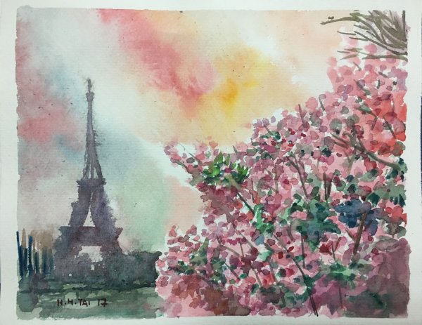 Рисунки красками