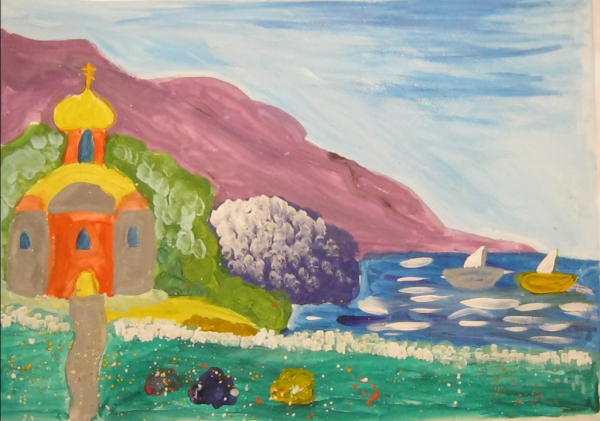 Рисунок на тему красота Божьего мира