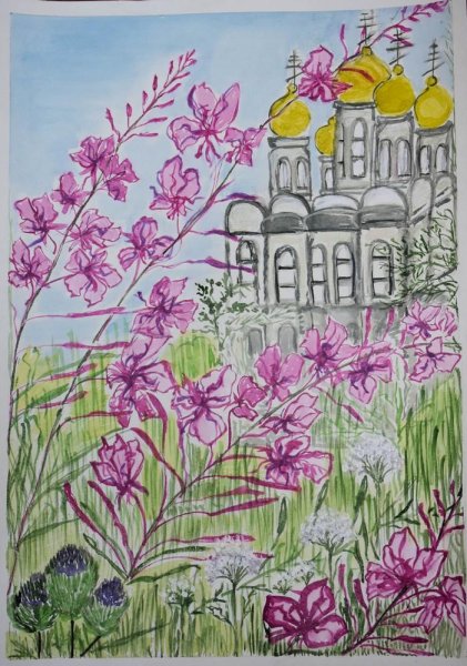 Рисунок Божий мир