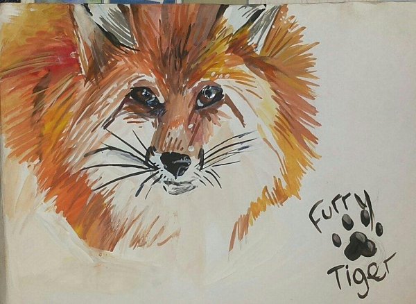 Рисунки гуашью