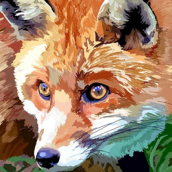 Рисунок лисы