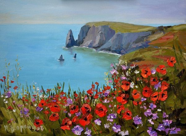 Мыс Фиолент маки