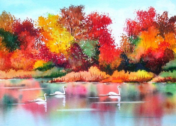 Рисунок осень