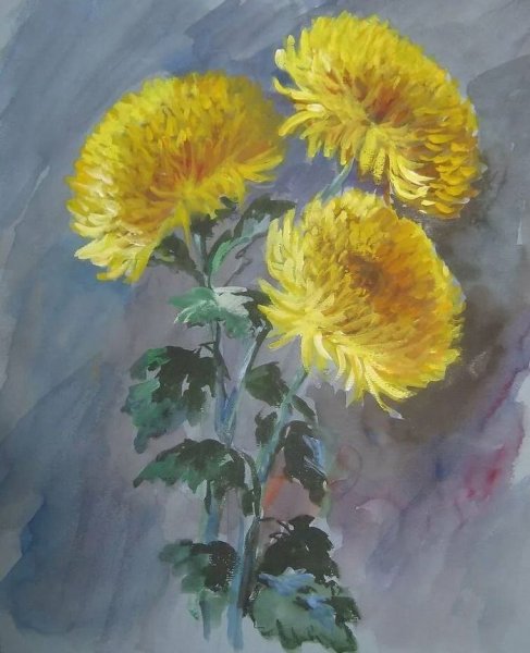 Одуванчики пастель Елена ДЬЯХ