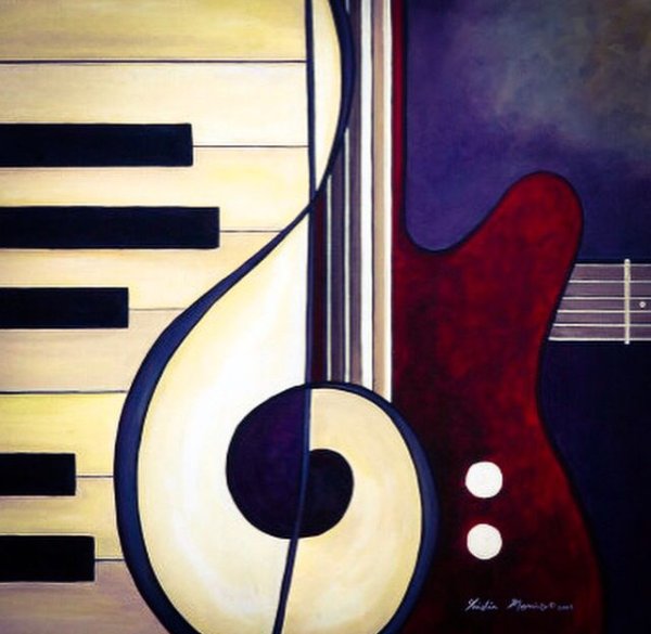 Натюрморт в интерьере акварель