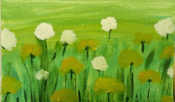 Скетчбук одуванчик