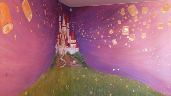 Роспись в интерьере