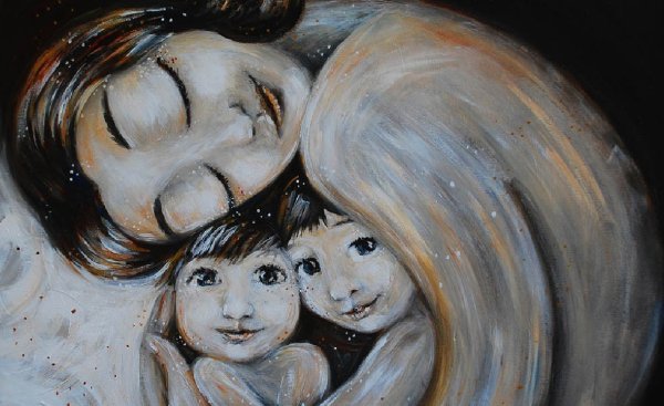 Мама и два сына