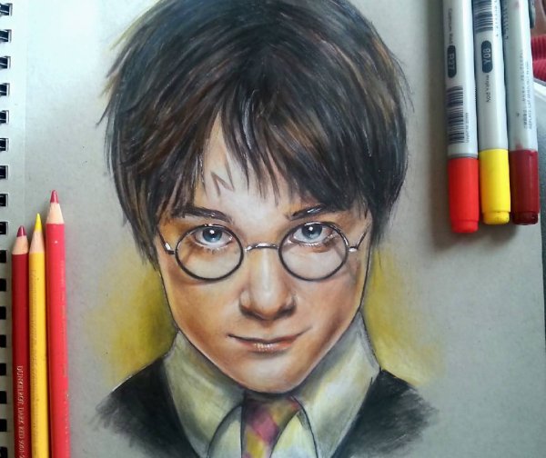 Гарри Поттер рисунок