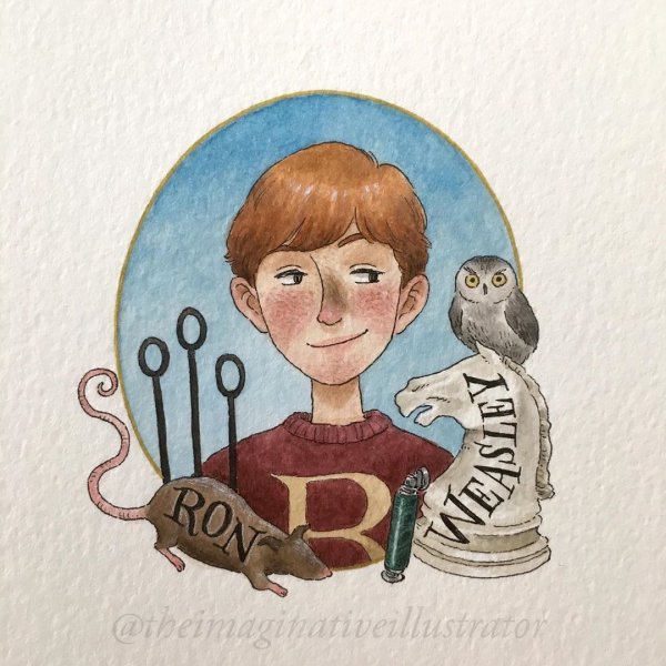 Рисунки из Гарри Поттера