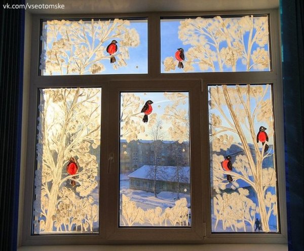 Рисование на черном фоне белыми красками