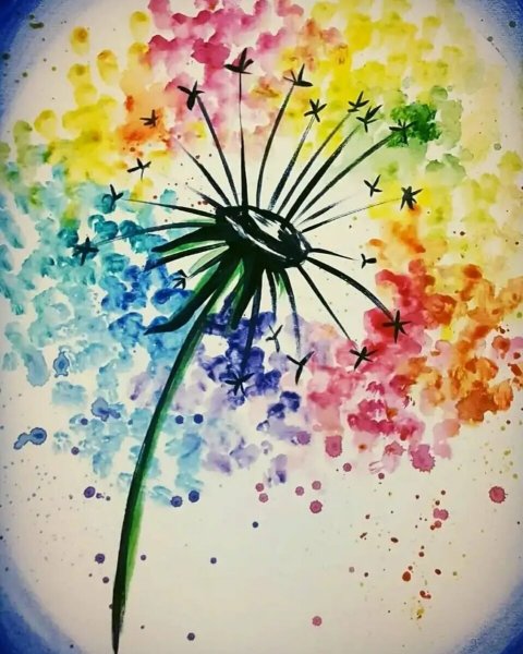 Необычные техники рисования