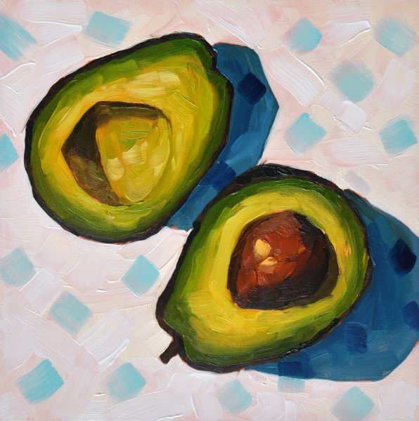 Арбуз живопись