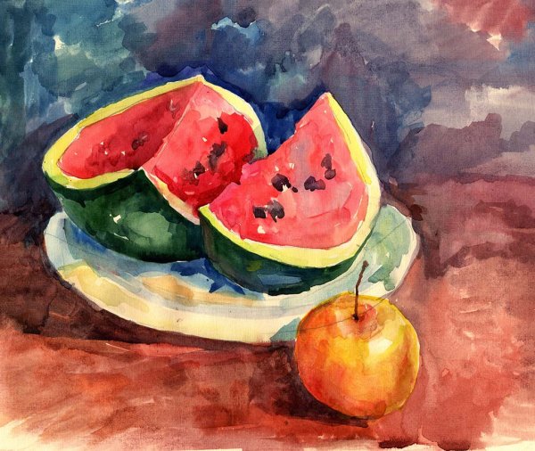 Живопись Elena Katsyura виноград