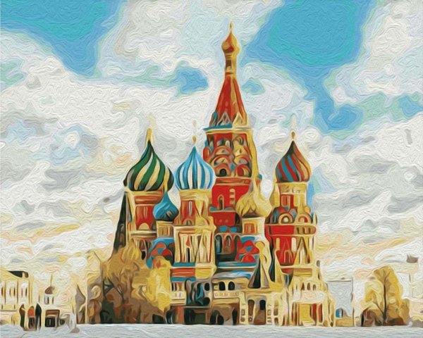 Храм Василия Блаженного живопись